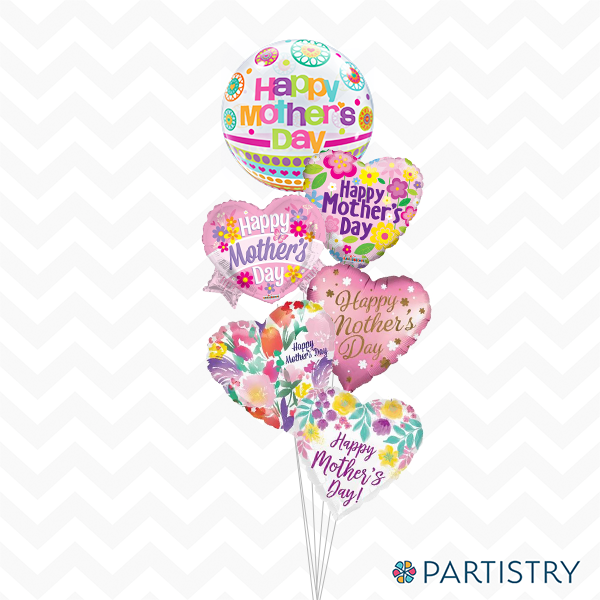 Valentine's Day Balloon Garland - SELF-INSTALL  Partistry Events -  Baltimore, Washington Balloon Decor