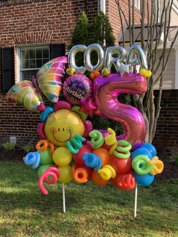 custom birthday party balloons